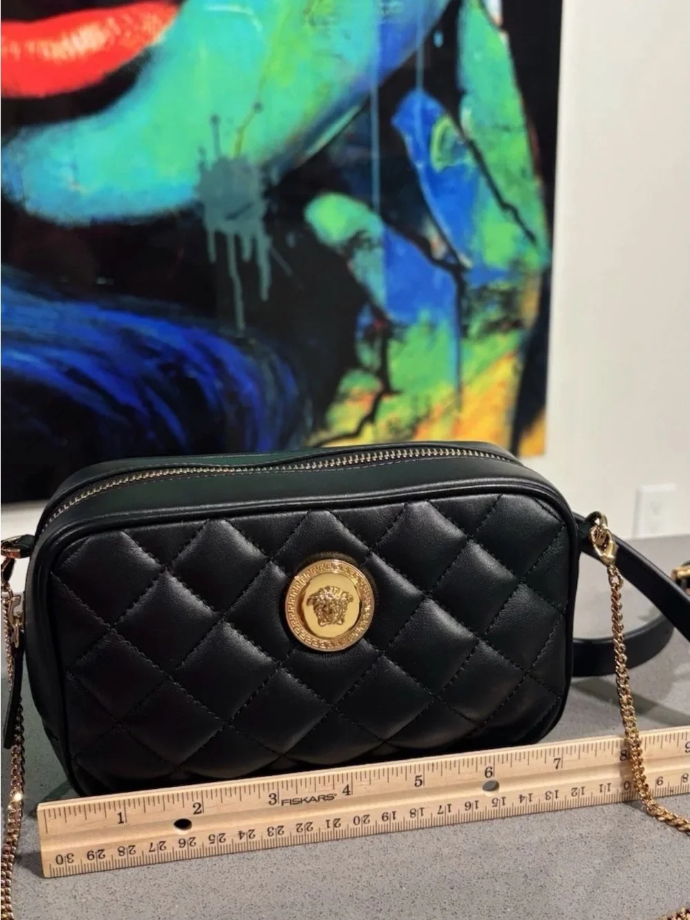 Versace compact quilted